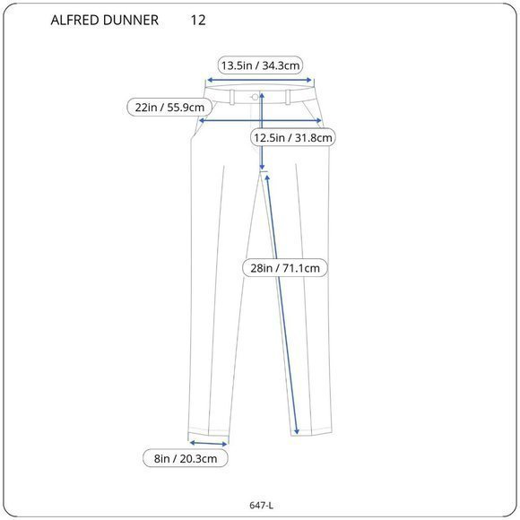 Alfred‎ Dunner Classics Pants Brown Pull On 12 Proportioned Short - Picture 3 of 11